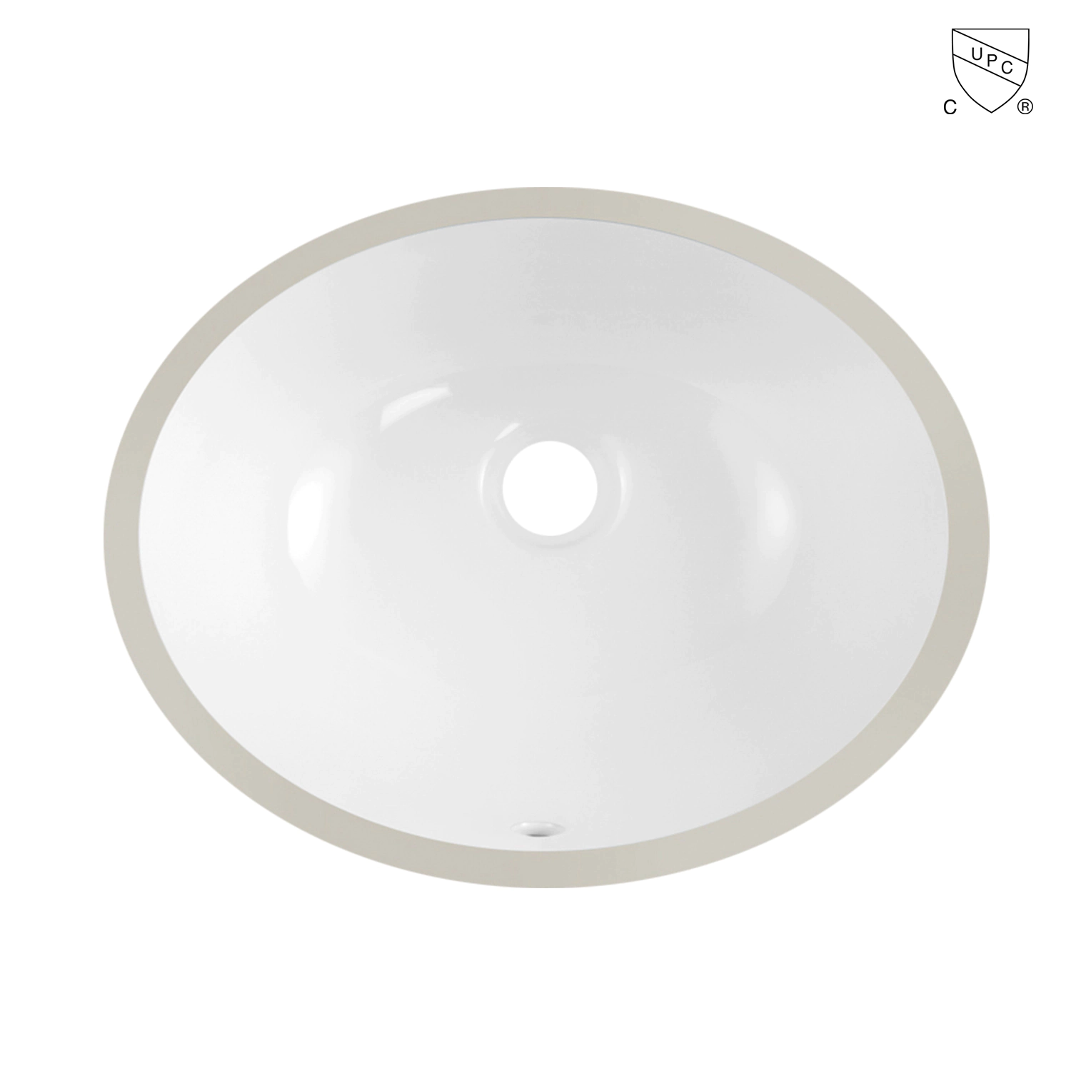 small bathroom sink, 16-inch oval bathroom granite undermount vanity sink MU-1016C, made by meilong ceramics